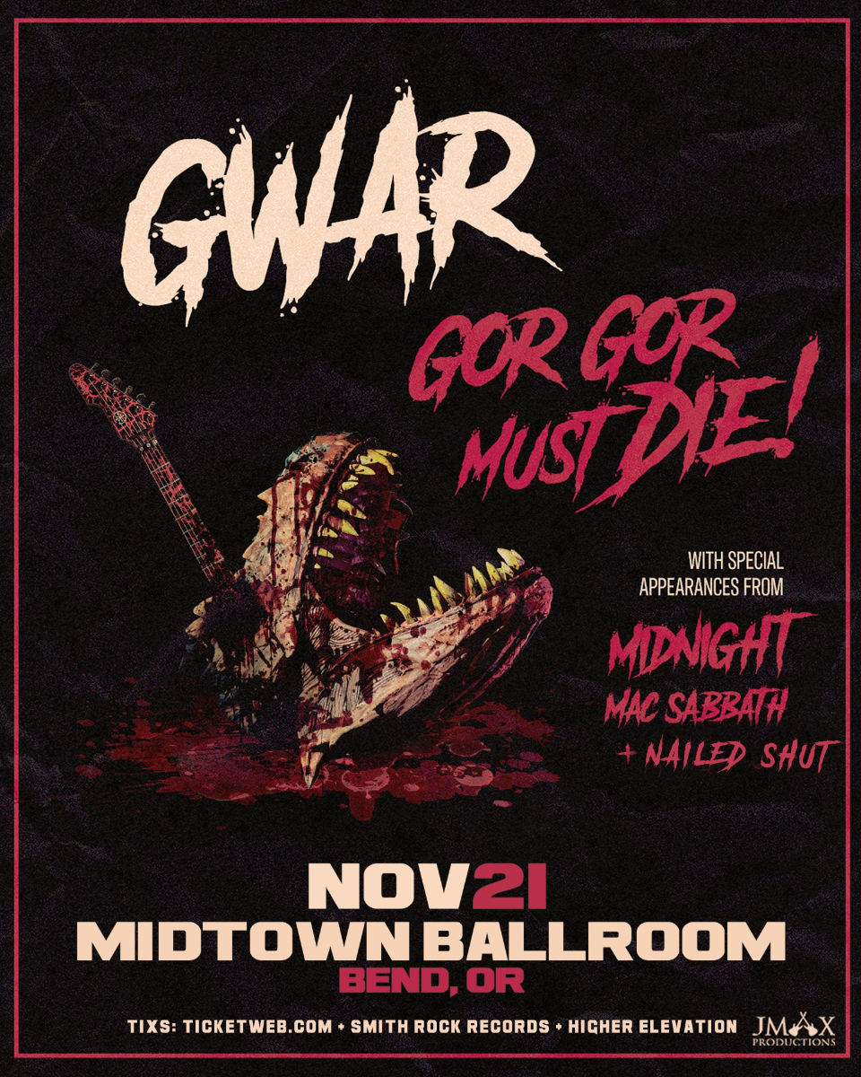 GWAR, Midnight, Mac Sabbath, Nailed Shut