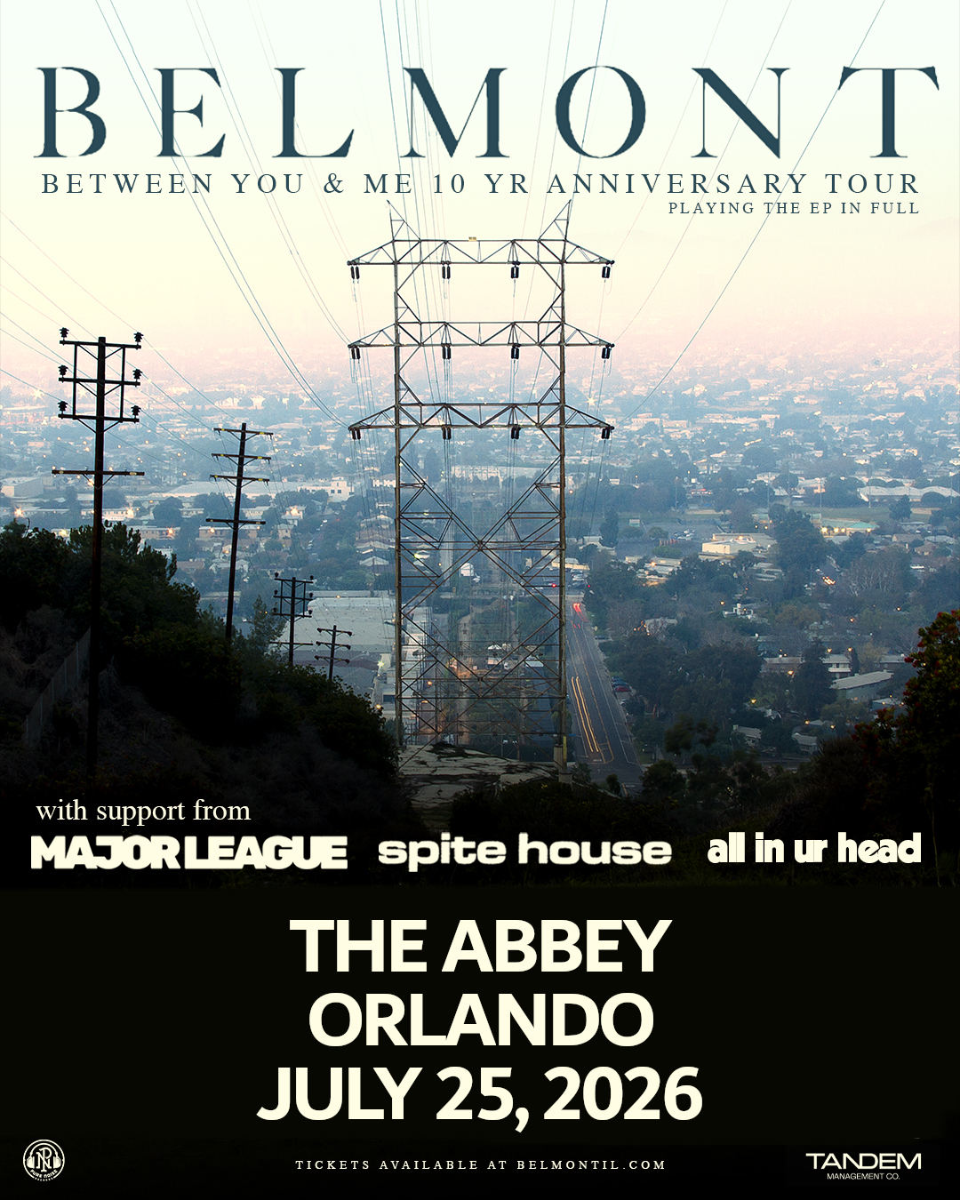 Belmont "Between You & Me 10 Year Anniversary Tour" in Orlando