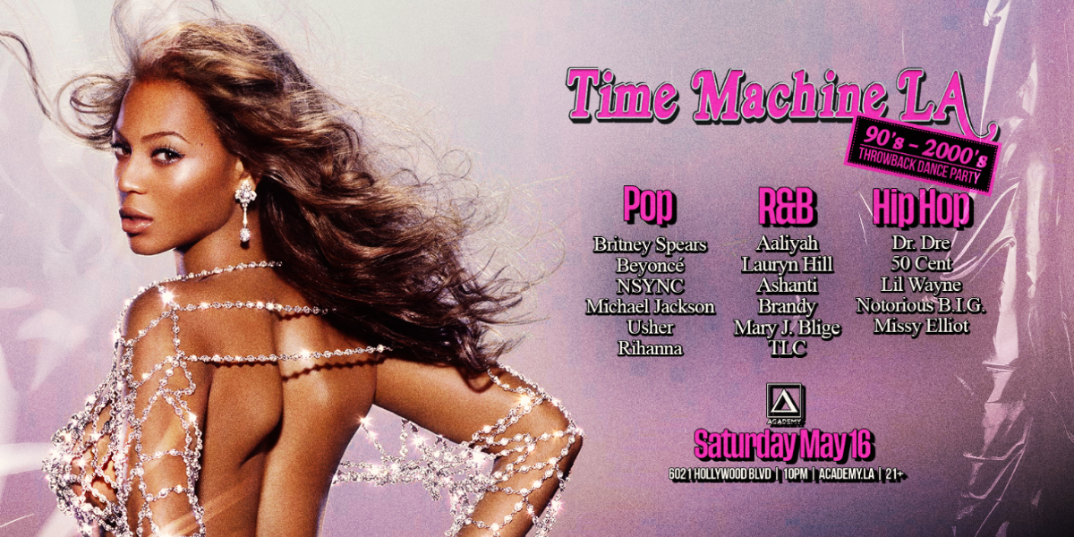 Time Machine: 90s - 2000s Throwback Dance Party