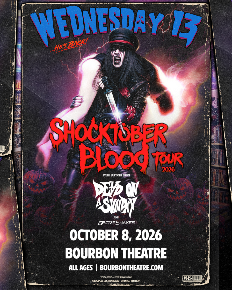 Wednesday 13 - Shocktober Blood Tour 2026