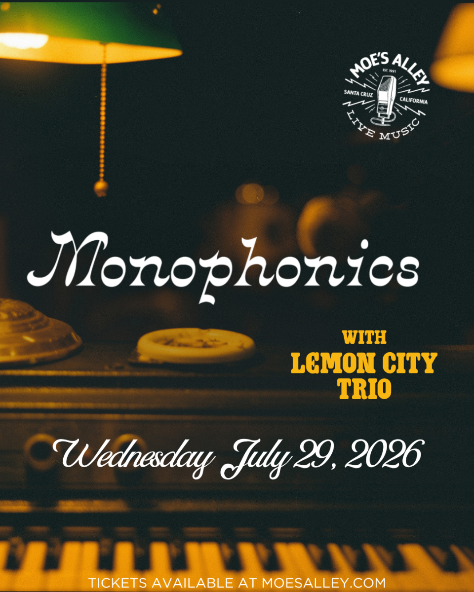 Moe's Alley Presents: Monophonics w/ Lemon City Trio
