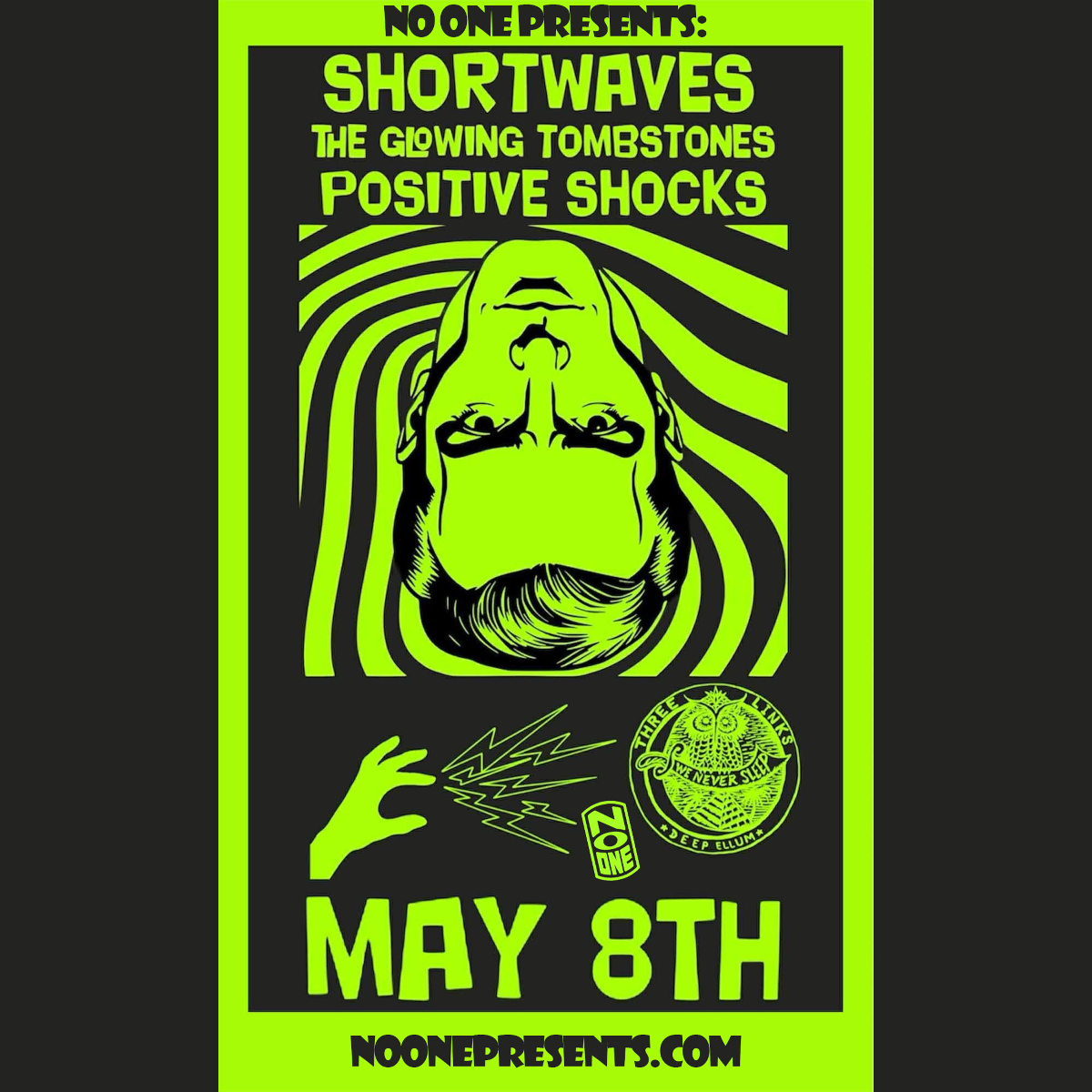 Shortwaves, The Glowing Tombstones, Positive Shocks