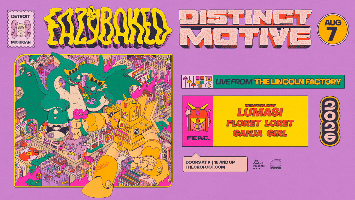 EAZYBAKED x DISTINCT MOTIVE