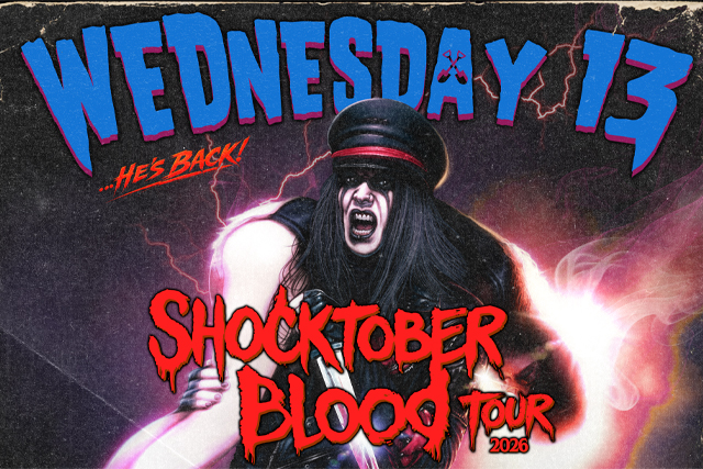 Wednesday 13: Shocktober Blood Tour