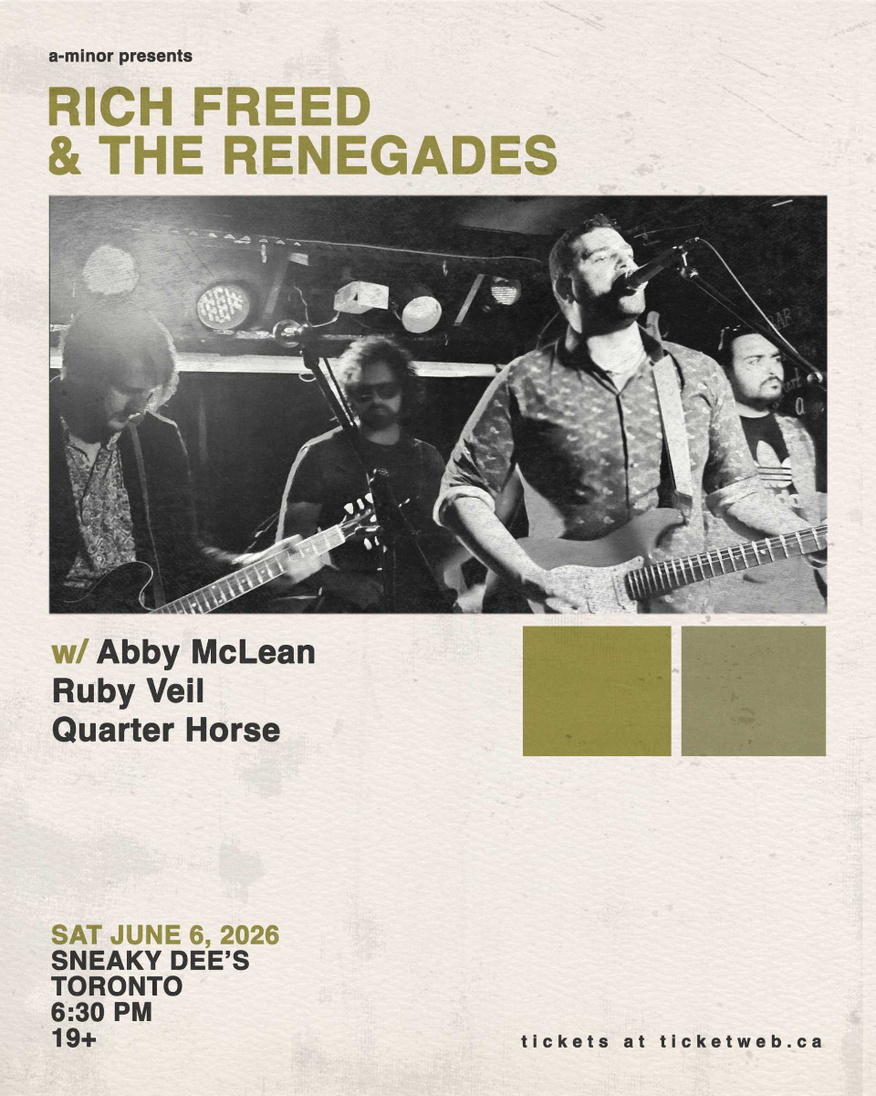 Rich Freed & The Renegades w/ Abby McLean, Ruby & Quarter Horse
