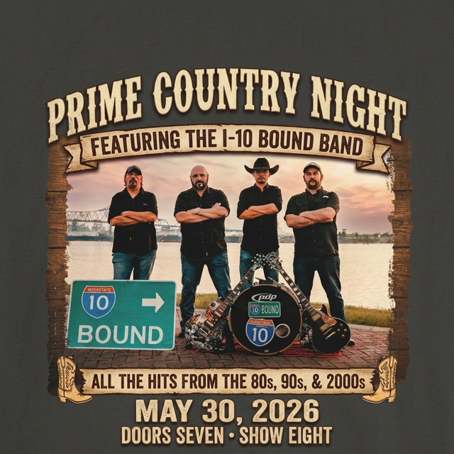 Prime Country Night With I-10 Bound Band