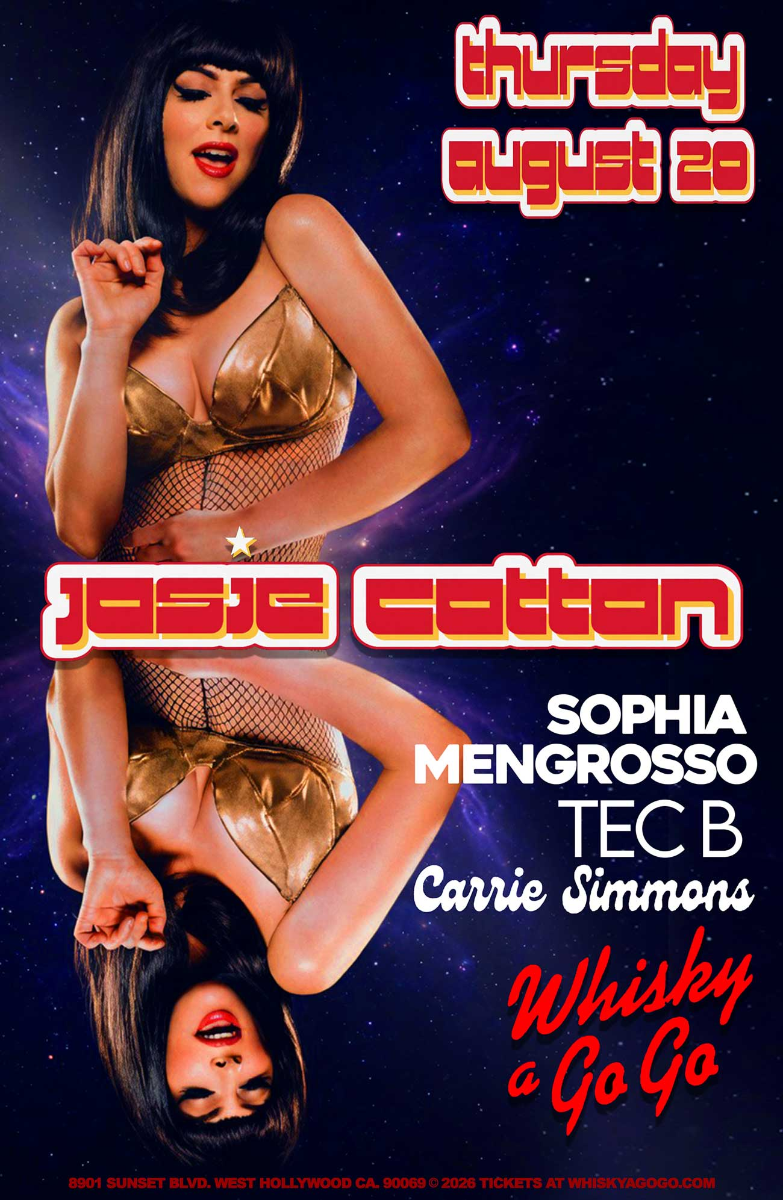 Josie Cotton, Sophia Mengrosso, TecB, Carrie Simmons