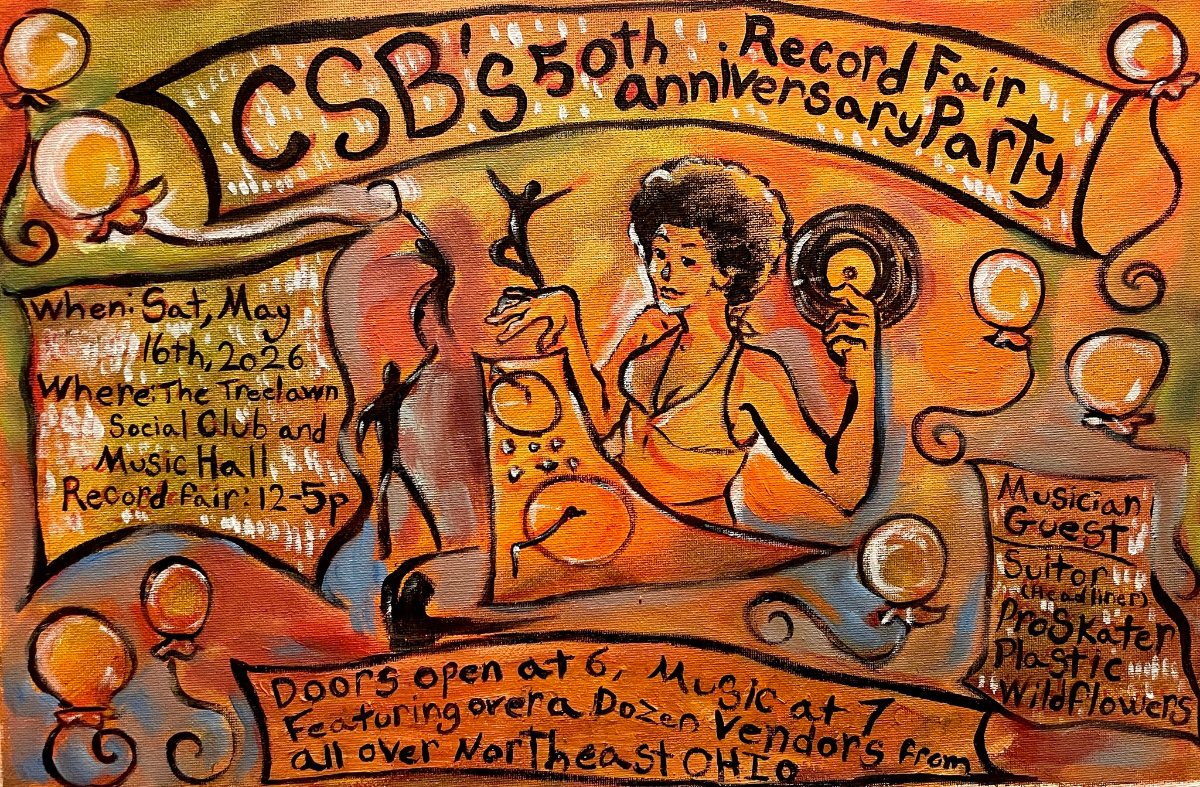 CSB's 50th Anniversary Record Fair/Party
