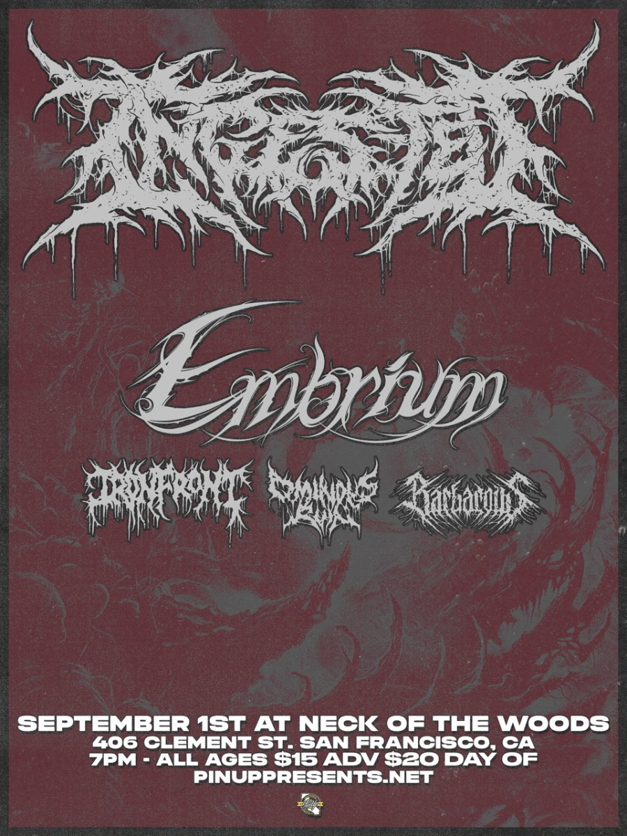 Ingested/ Embrium/ Iron Front/ Ominous Ruin/ Barberous