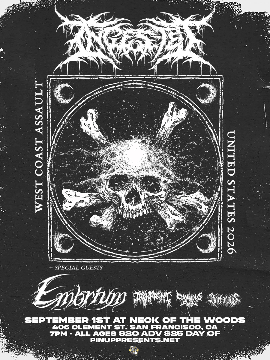 Ingested/ Embrium/ Iron Front/ Ominous Ruin/ Barberous