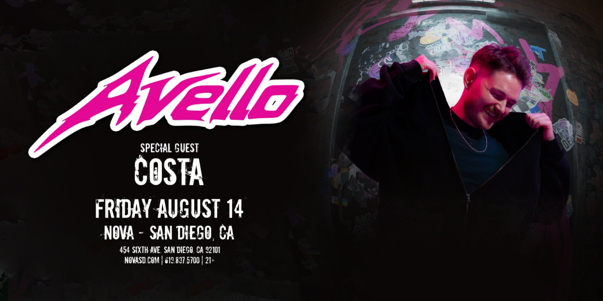 AVELLO w/ Special Guest Costa