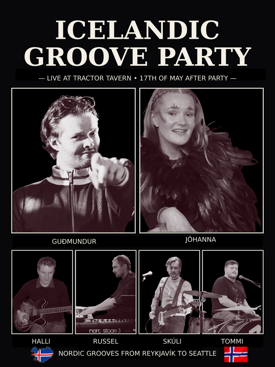 Parade After-Party w/ Icelandic Groove Party - Presented by The National Nordic Museum