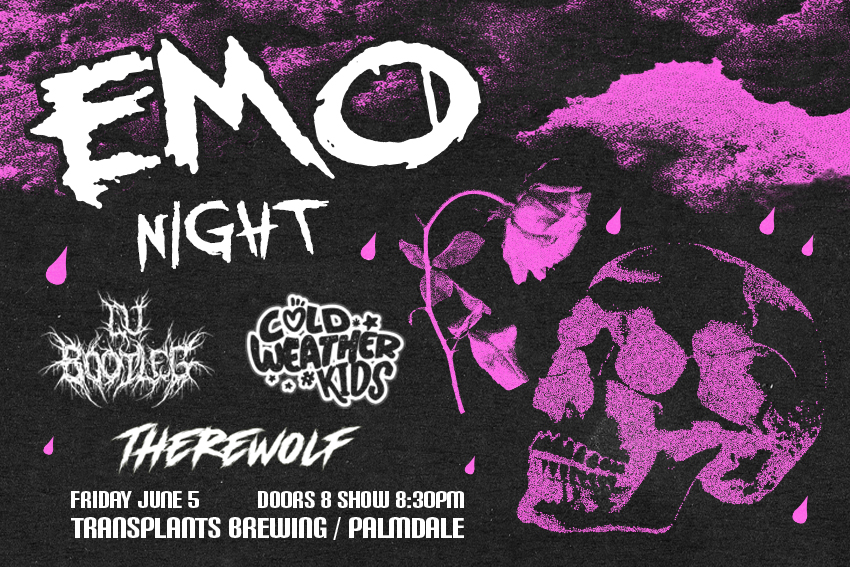 EMO NIGHT WITH DJ BOOTLEG / COLD WEATHER KIDS / THEREWOLF