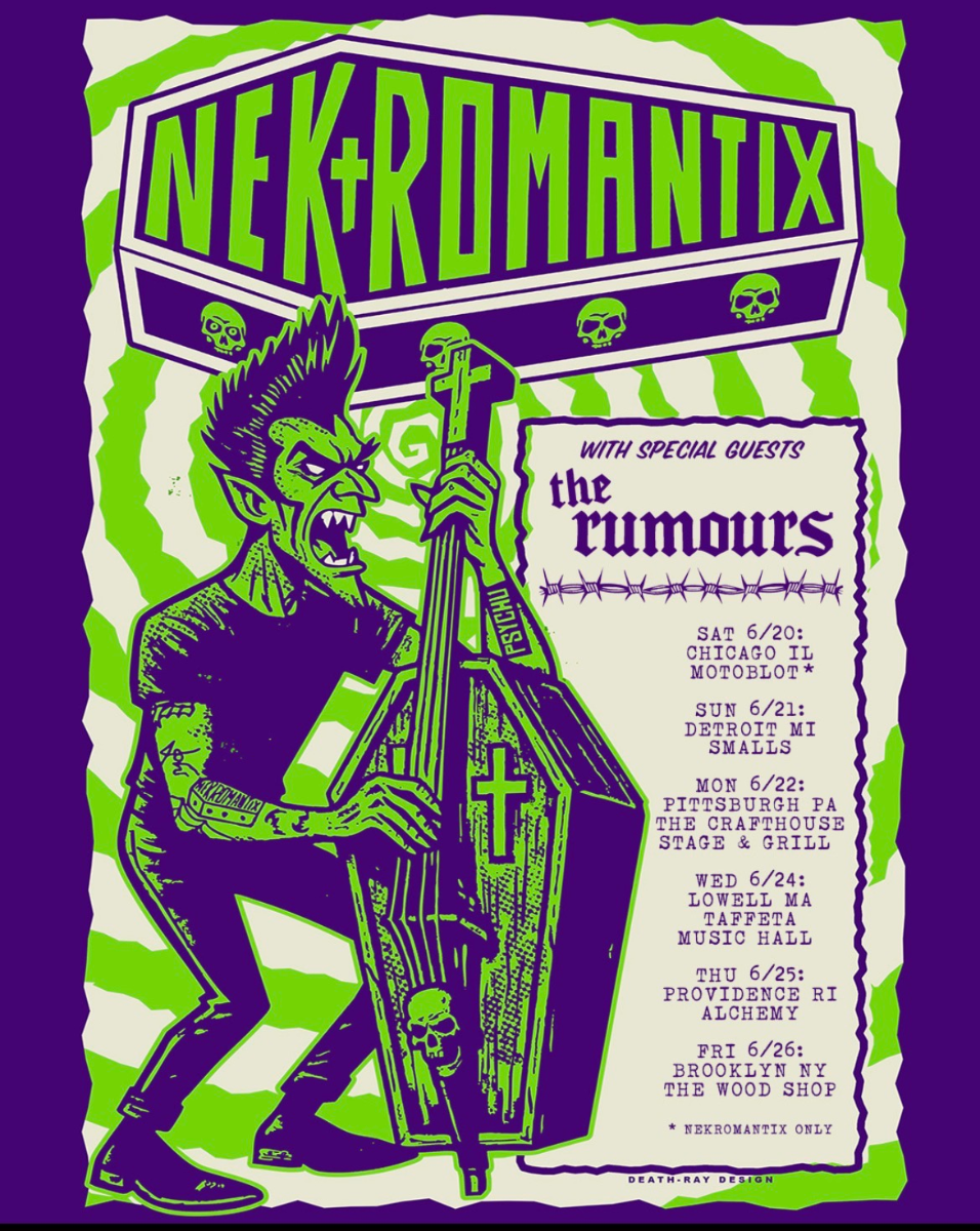 Nekromantix with special guests The Rumours and tba