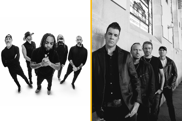 Sevendust x Theory of a Deadman - סיבוב המוות / שבע עם Return to Dust