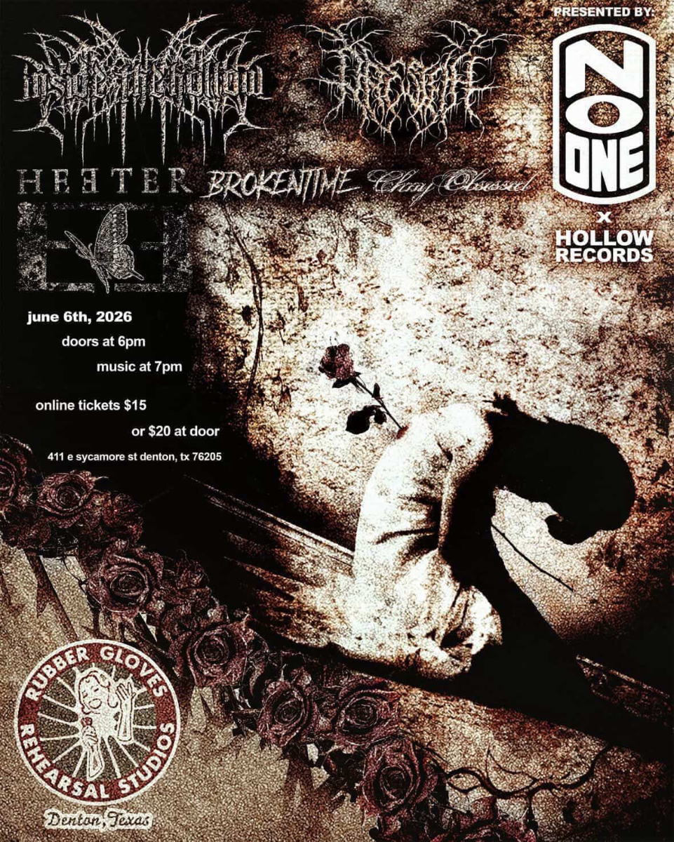 No One Productions Presents: Inside The Hollow, Oresteia, Heeter, Broken Time & Chrry Obessed