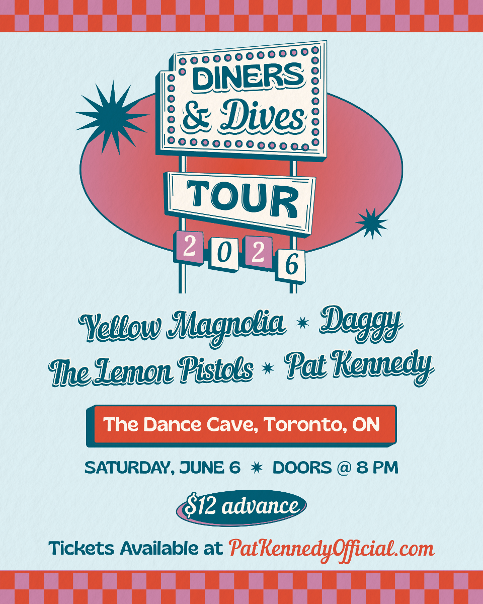 Diners & Dives Tour 2026 - Pat Kennedy with Yellow Magnolia & In Conversation