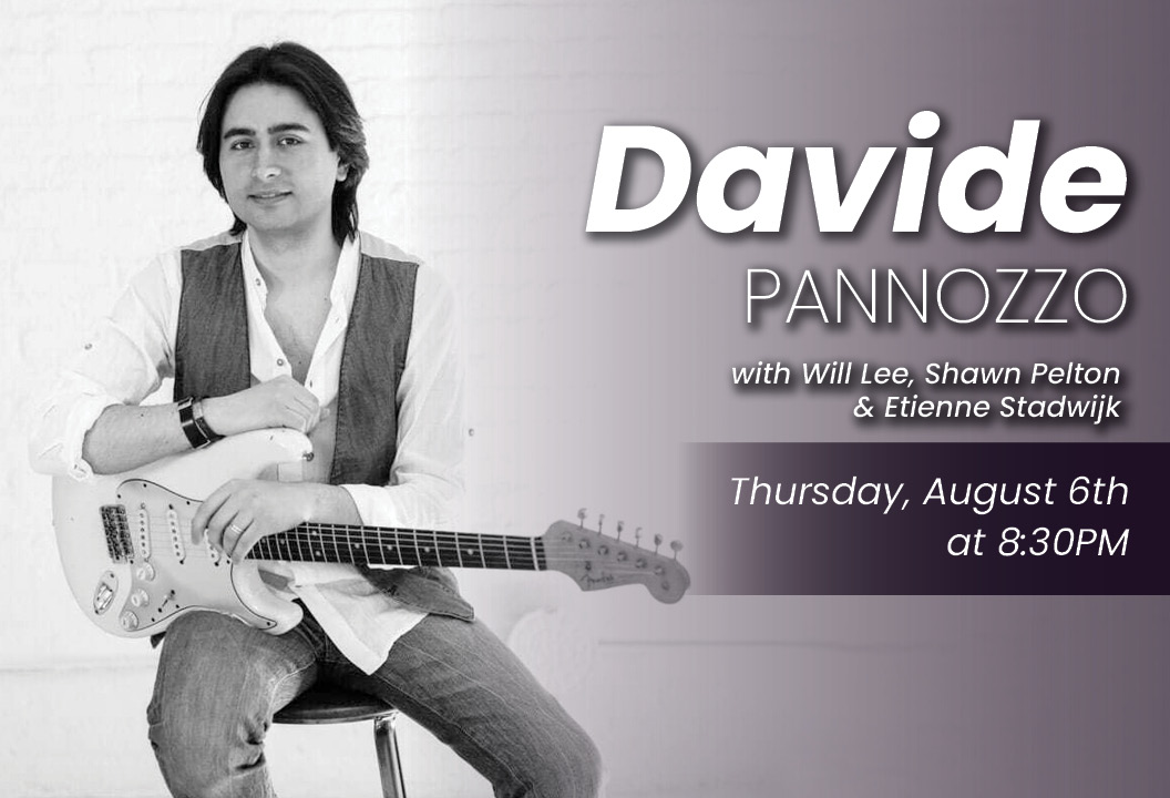 In The Pocket: Davide Pannozzo Group w/ Will Lee, Shawn Pelton & Etienne Stadwijk