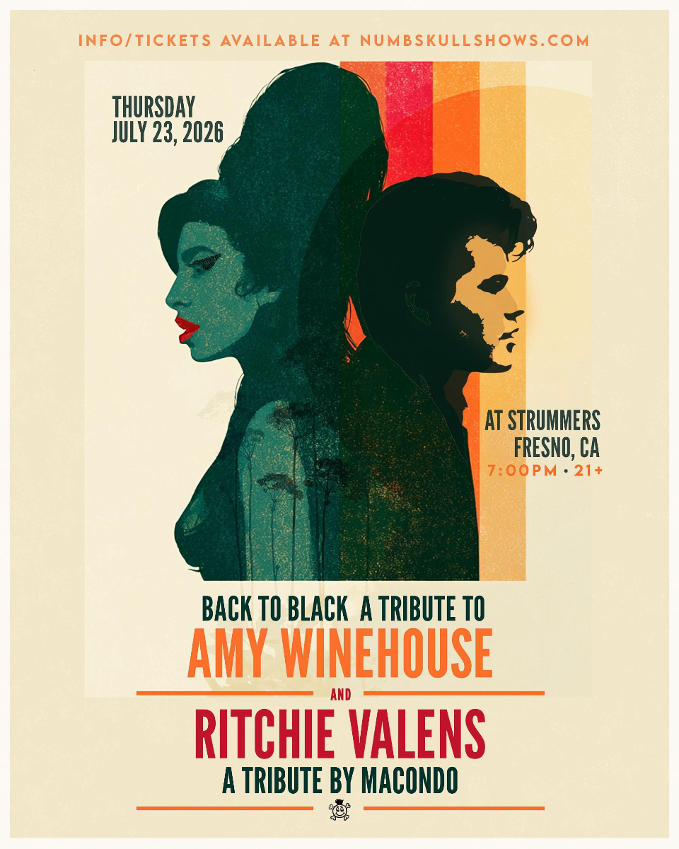 AMY WINEHOUSE Tribute - Back To Black, Ritchie Valens Tribute - Macondo