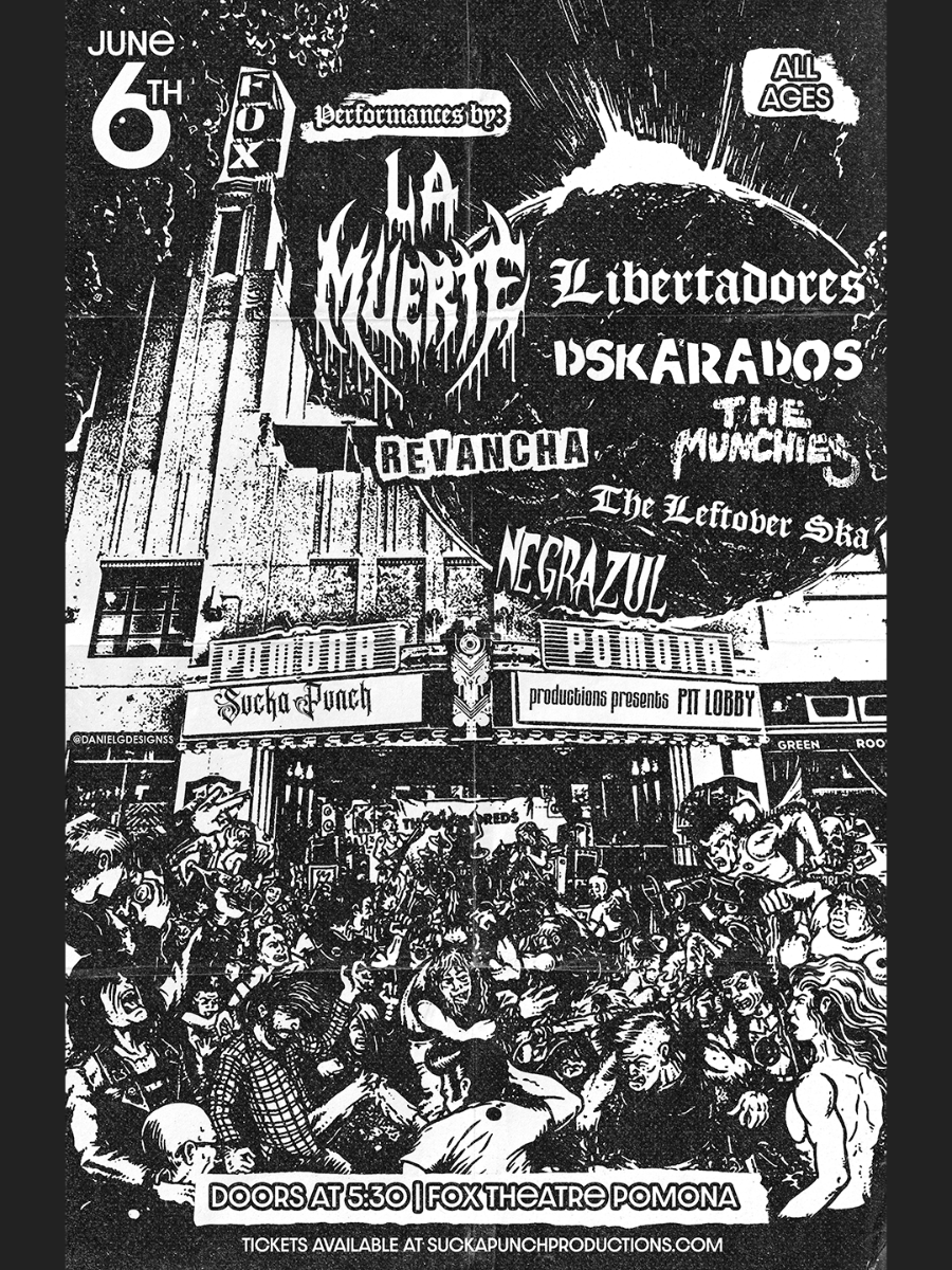 La Muerta W/ La Libertadore / Dskarados / Rebelion 68 / Revancha / The leftover Ska / Negrazul