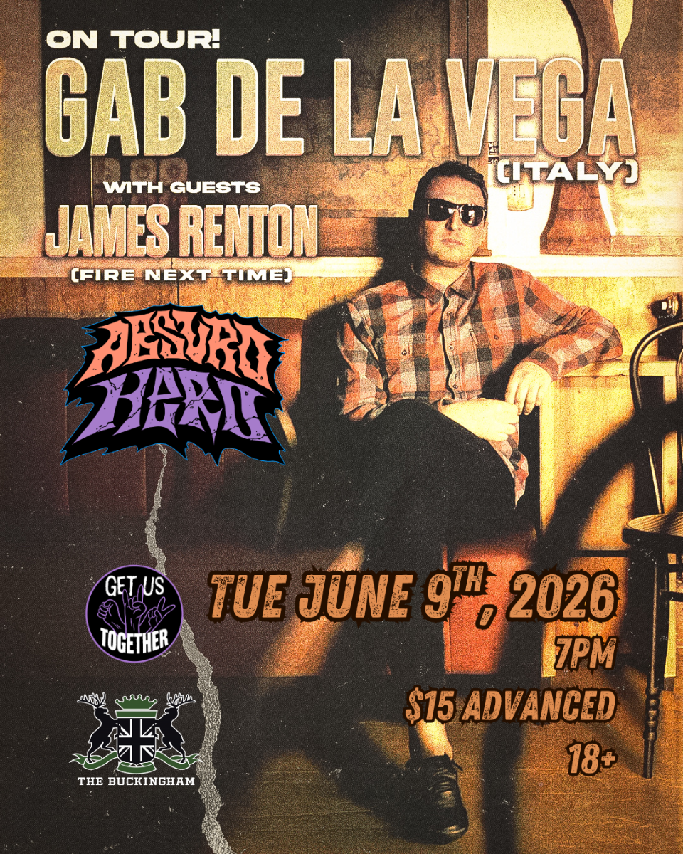 Gab De La Vega w/James Renton & Absurd Hero
