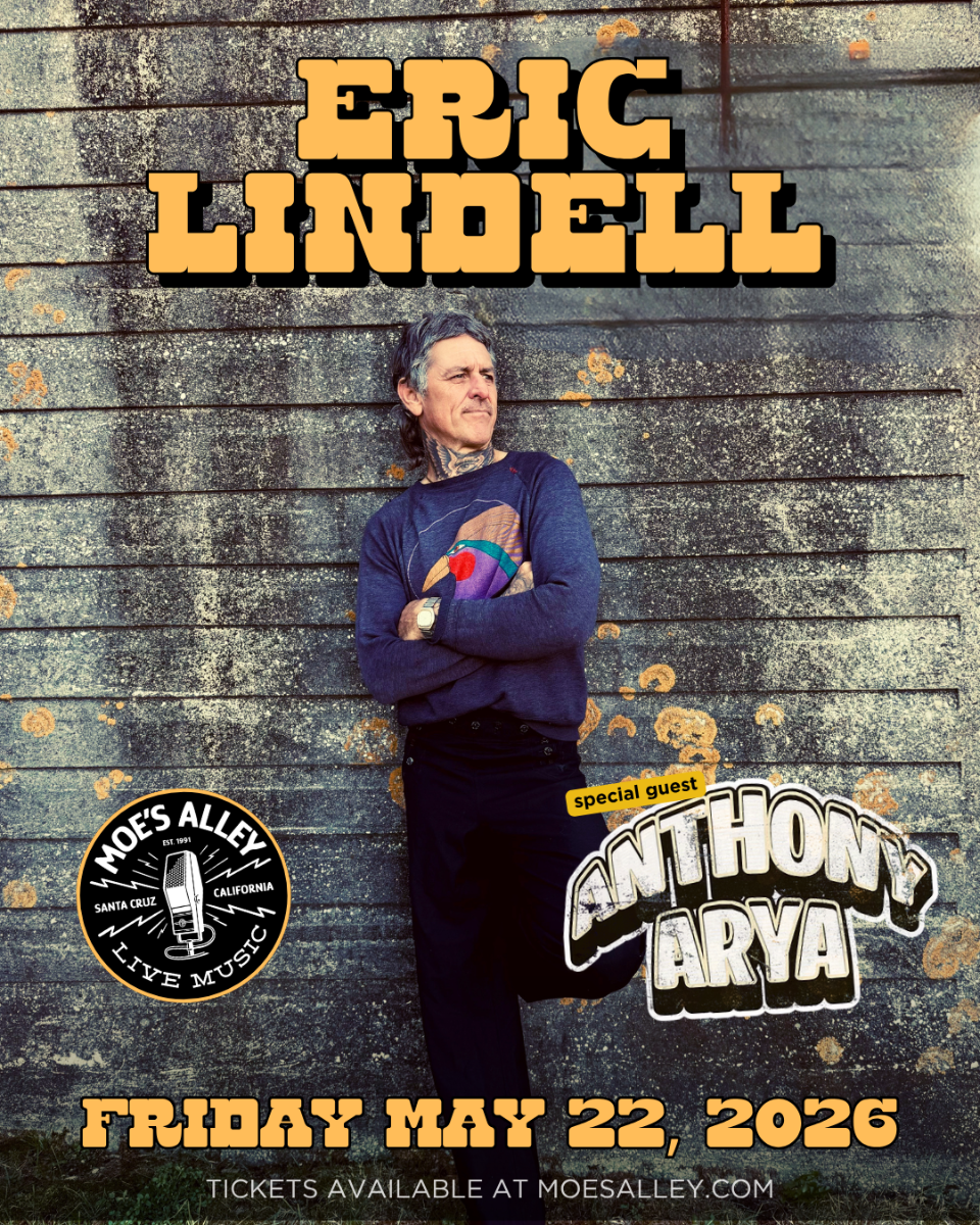 Moe's Alley Presents: Eric Lindell w/ Anthony Arya | event-image
