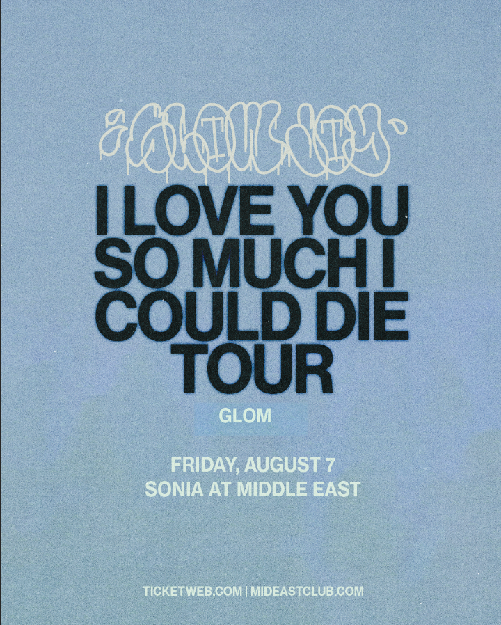 Slow Joy : I Love You So Much I Could Die Tour