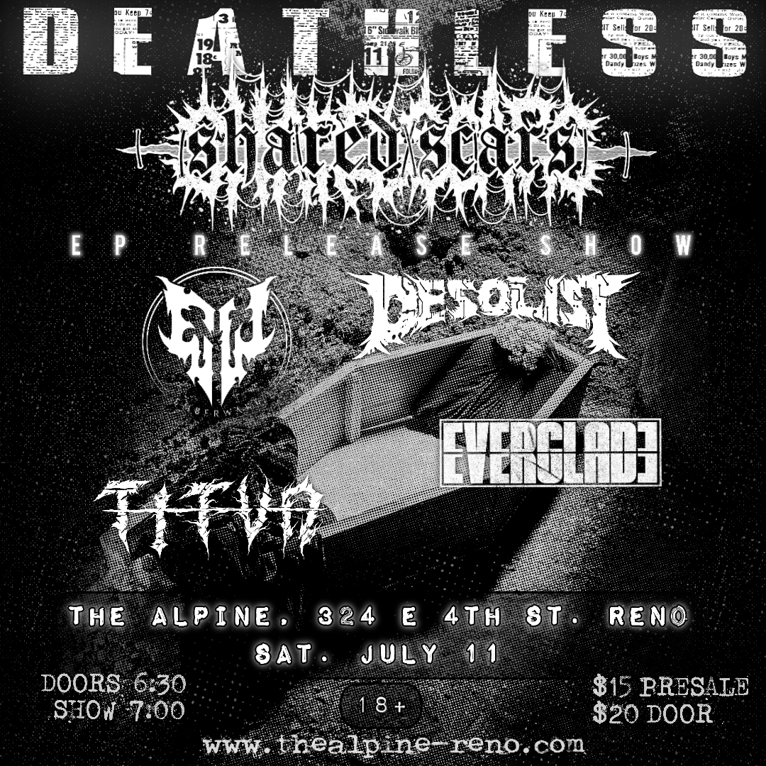 Shared Scars EP Release Show w/ Emberwake, Desolist, Titvn & Everglade | Event Image