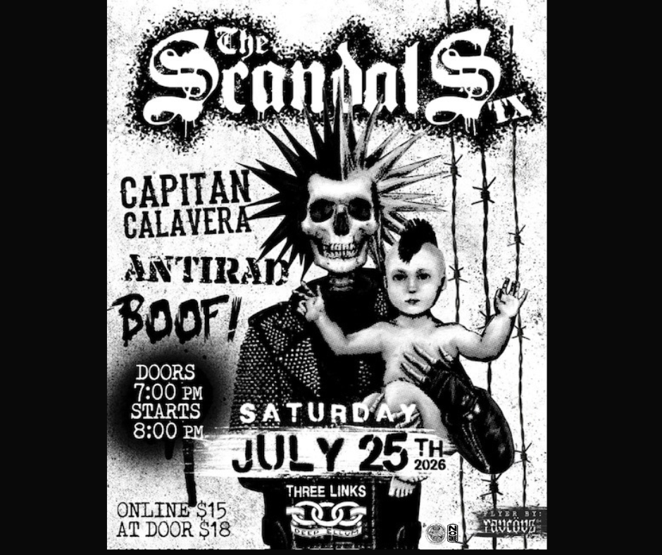 The Scandals, Capitan Calavera, Antirad , Boof