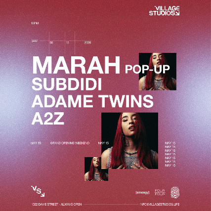 Using concert image MARAH POP UP @ Village Studio concert image