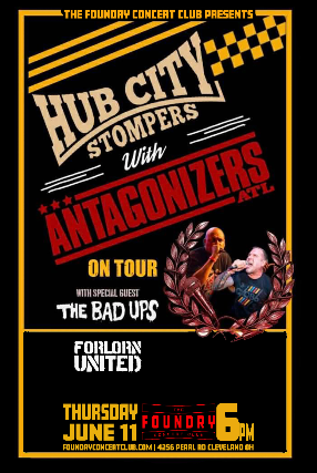 Hub City Stompers, Antagonizers ATL, The Bad Ups, Forlorn United - Event on Eventsfy