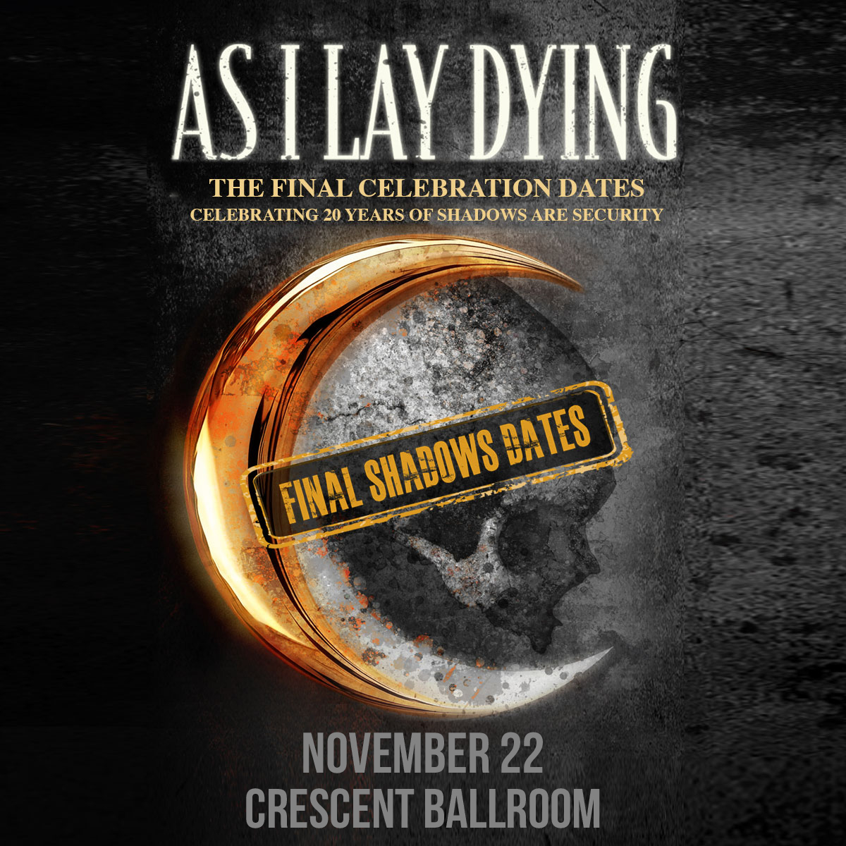 AS I LAY DYING – CELEBRATING 20 YEARS OF SHADOWS ARE SECURITY - 22 - event-img