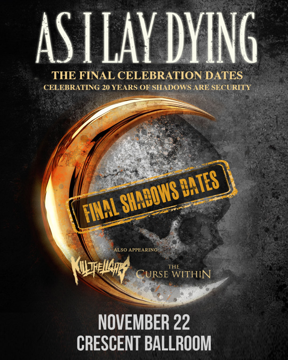 AS I LAY DYING - CELEBRATING 20 YEARS OF SHADOWS ARE SECURITY