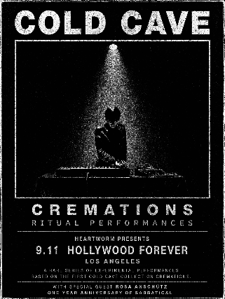 Cold Cave (performing ‘Cremations’ in full) w/ Rosa Anschutz