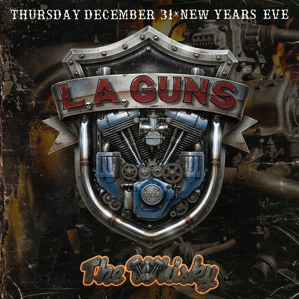 L.A. Guns, Taz Taylor Band, Nasty Passion, Philthy Rych
