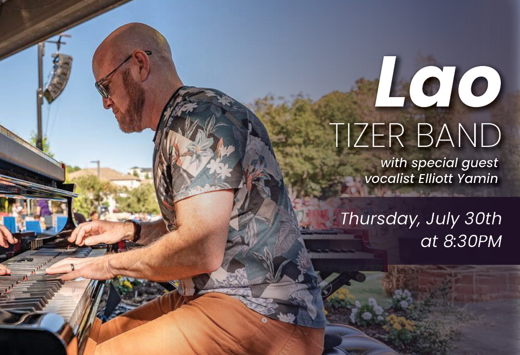 Lao Tizer Band featuring special guest vocalist *Elliott Yamin