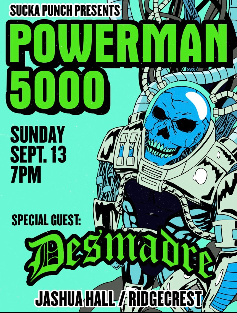 POWERMAN 5000 WITH DESMADRE AND MAKES MY BLOOD DANCE LIVE IN CONCERT IN RIDGECREST AT JOSHUA HALL