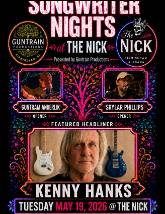 Songwriter Nights Tuesday at The Nick