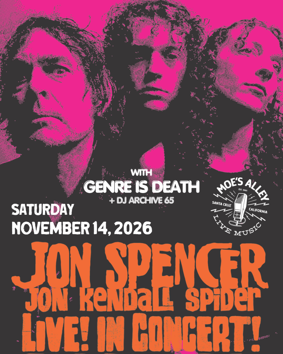 Moe's Alley Presents: Jon Spencer w/ Genre Is Death + DJ Archive 65