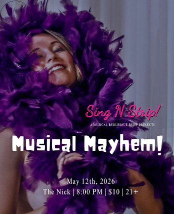 Sing N Strip at The Nick, Doors 7pm