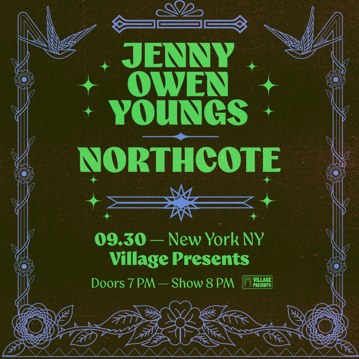 Jenny Owen Youngs, Northcote