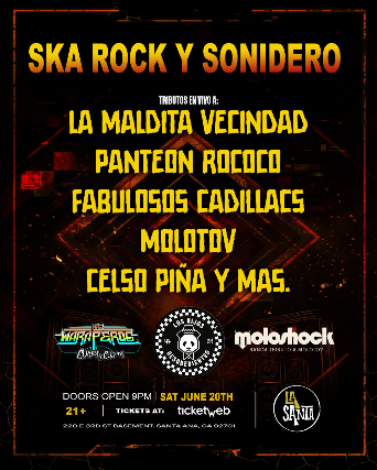 SKA Y CUMBIA CON LOS HIJOS DESOBEDIENTES Y LOS WARAPEROS