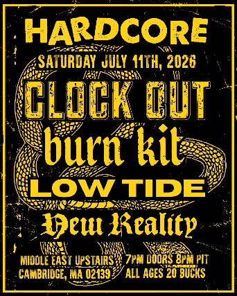 Clock Out, Burn Kit, Low Tide, New Reality