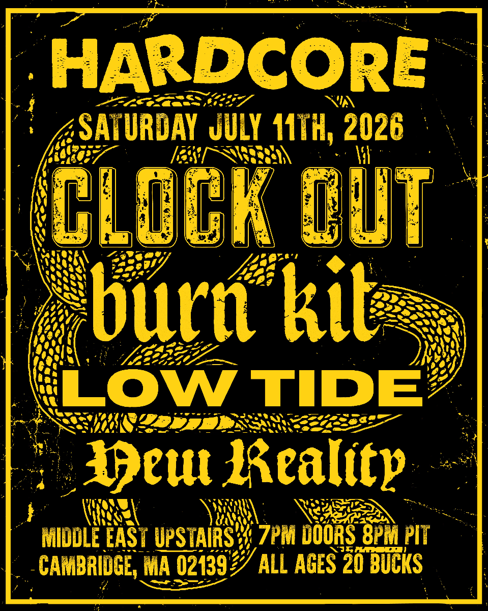 Clock Out, Burn Kit, Low Tide, New Reality