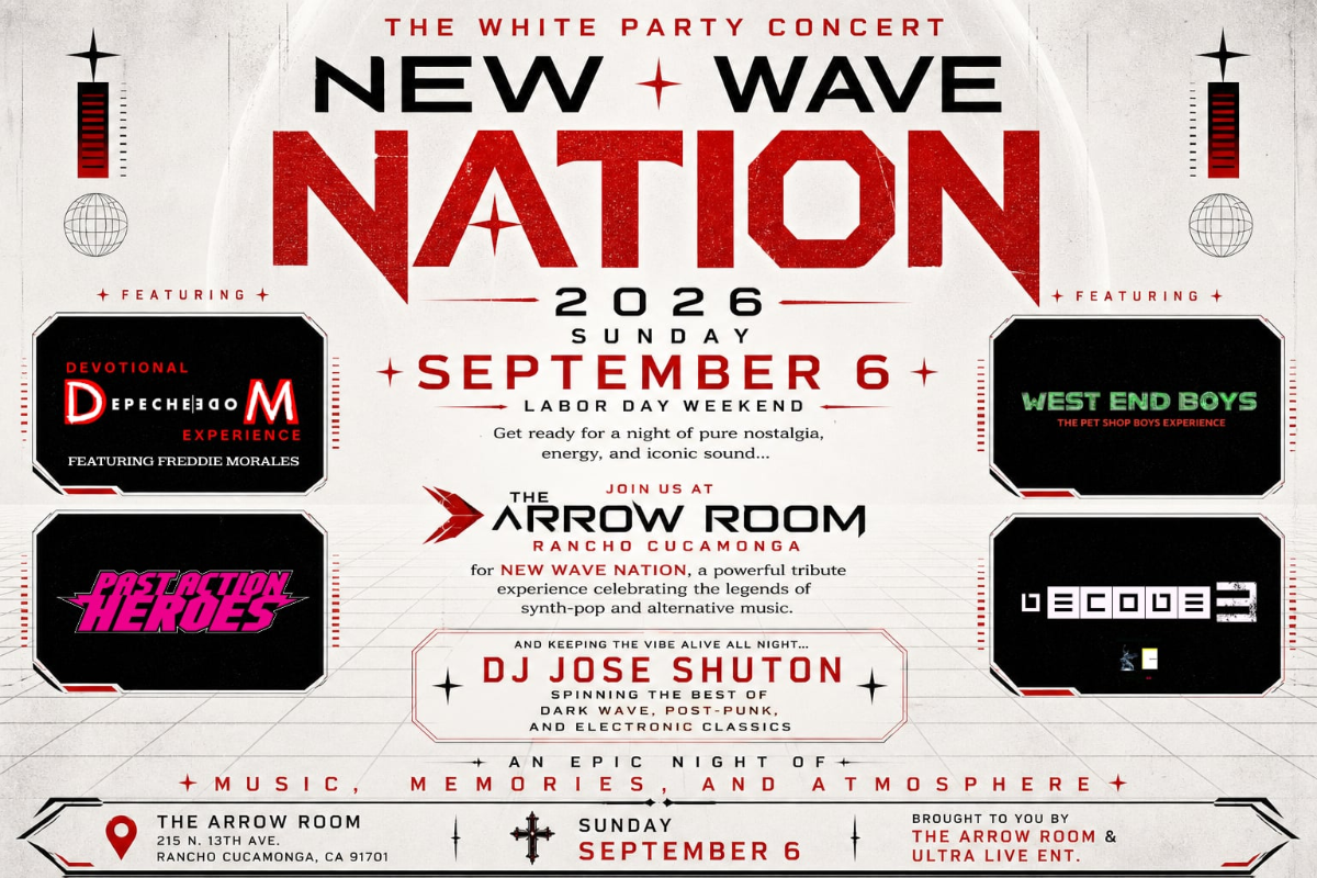 Depeche Mode, Petshop Boys Tributes + Past Action Heroes, Decode3 - New Wave Nation "White Party"