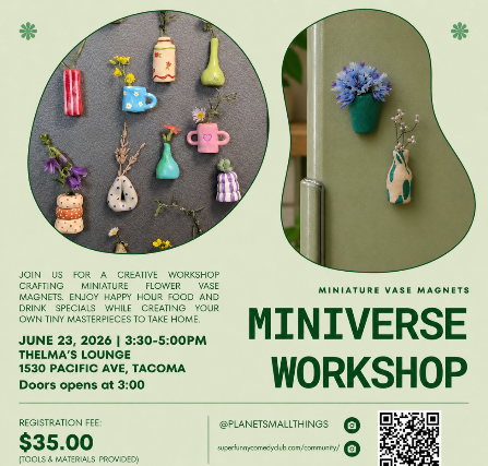 Art Workshop - Miniverse (Flower Magnets Edition)