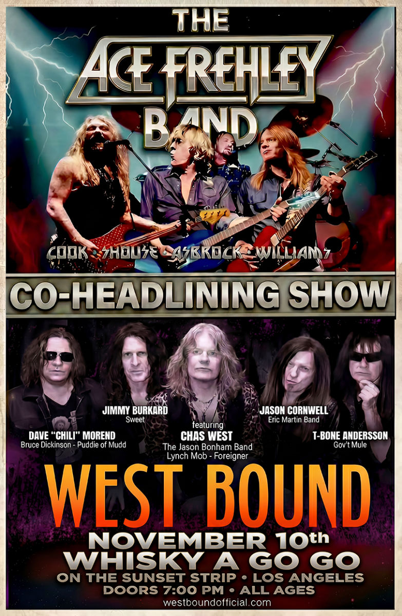 The Ace Frehley Band, West Bound (featuring Chas West), Rogues of Chaos