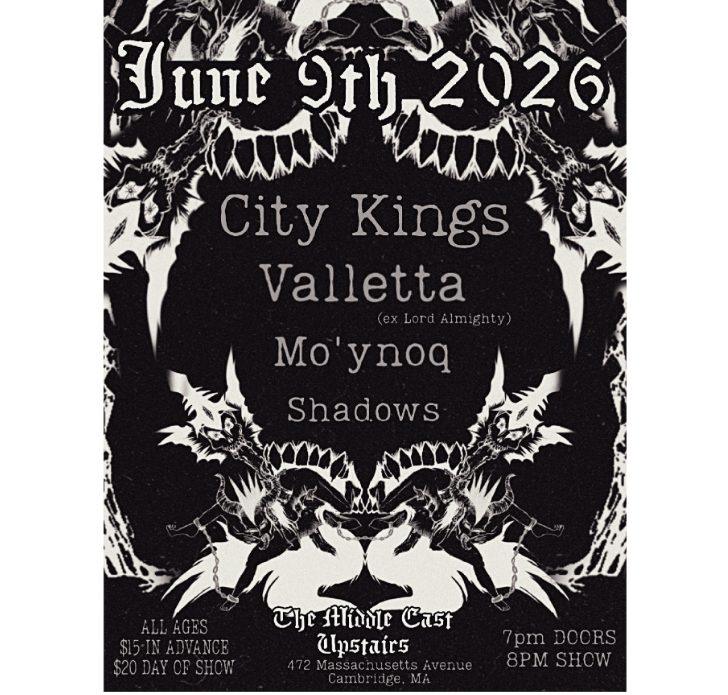 City Kings, Valletta, Mo’ynoq, Shadows | Event Image