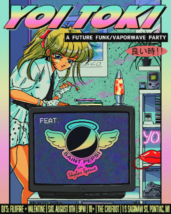 Yoi Toki - A Future Funk/Vaporwave Party feat. Saint Pepsi