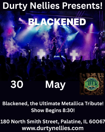 Using concert image Blackened the Ultimate Metallica Tribute Returns to Durty Nellies concert image